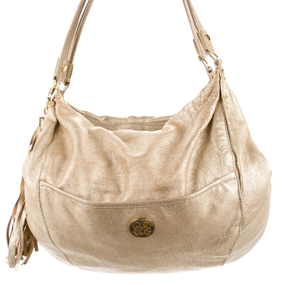 Tory Burch Leather Hobo Bag